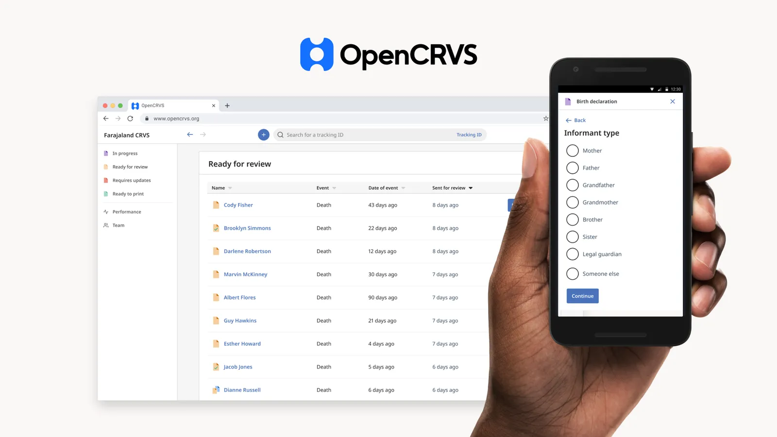 OpenCRVS Interoperability Hackathon