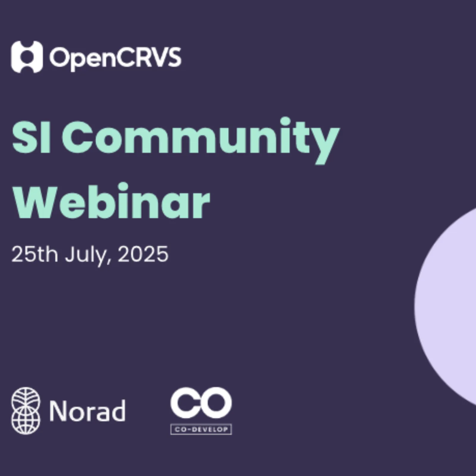 Growing Together: Highlights from the July 2025 OpenCRVS System Integrator Community Call